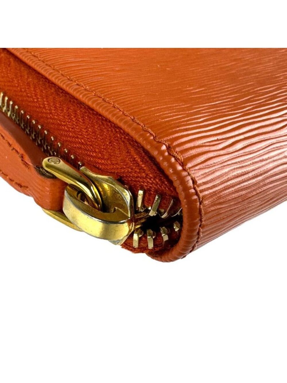 Prada Coin Case Coin Purse Orange - Picture 8 of 10